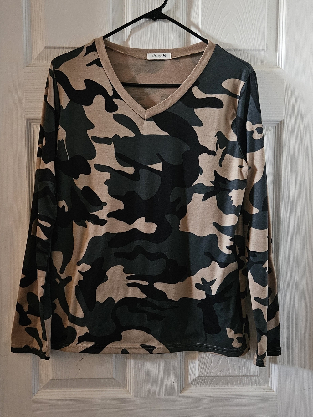 Blooming Jelly Camo Long Sleeve Top